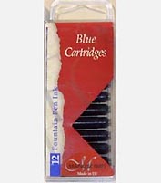 BLUE Fountain Ink cartridges