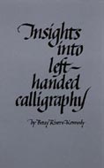 Insights into left handed calligraphy