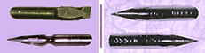 Brause and Manga nibs