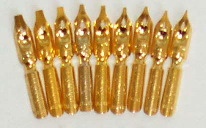 Hiro-Leonardt Gilt Rond nibs