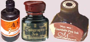 Chinese and Calligraphy/Fountain Inks