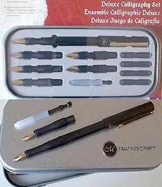 NEW Manuscript 6 nib set