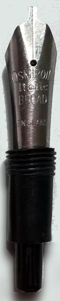 Os65 S/S Italic Broad nib