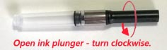 Osmiroid 65-75 converter plunger