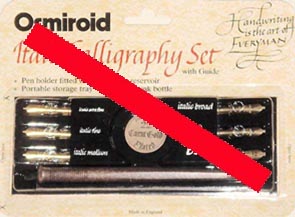 Italic dip set