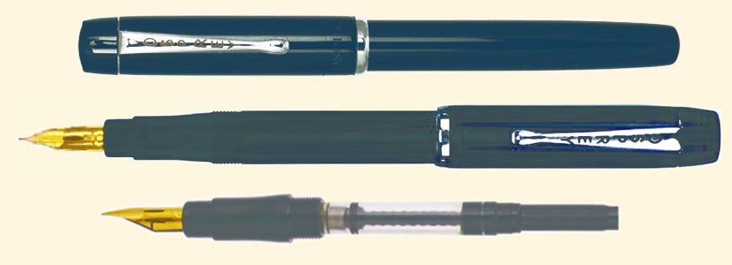 John Neal Zebra-G Fountain-Pen