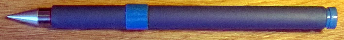 Silver point pencil fitted to a handle with clip